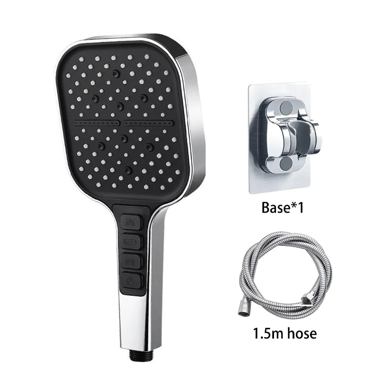 Large Shower Head 7 Modes Adjustable Shower Head