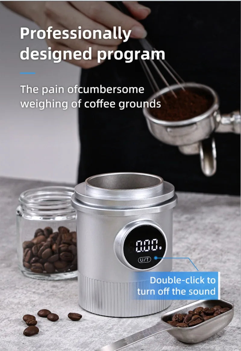 Digital Weight Scale Weighting LCD Rechargeable 500g Electronic Weighing Scale Coffee Utensils Suitable For 58mm Handle