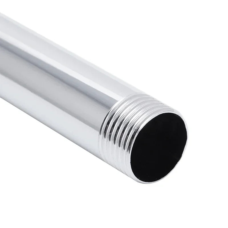 Wall-mounted Stainless Steel Shower Head Extension Arm Rain Extension Tube