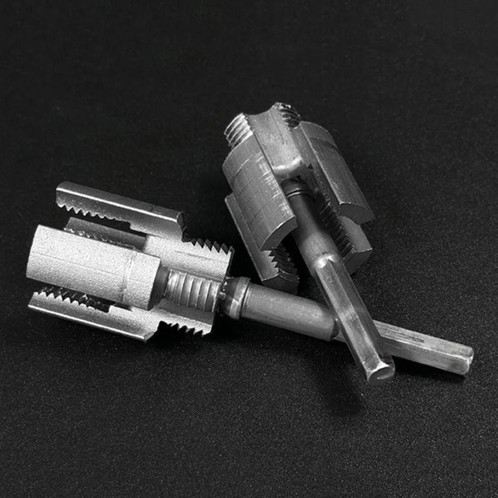 Integrated Internal & External Thread Pipe Threading Tool for 1/2" 3/4" PPR PVC Pipe Integrated Die Water Pipe Opener Threading