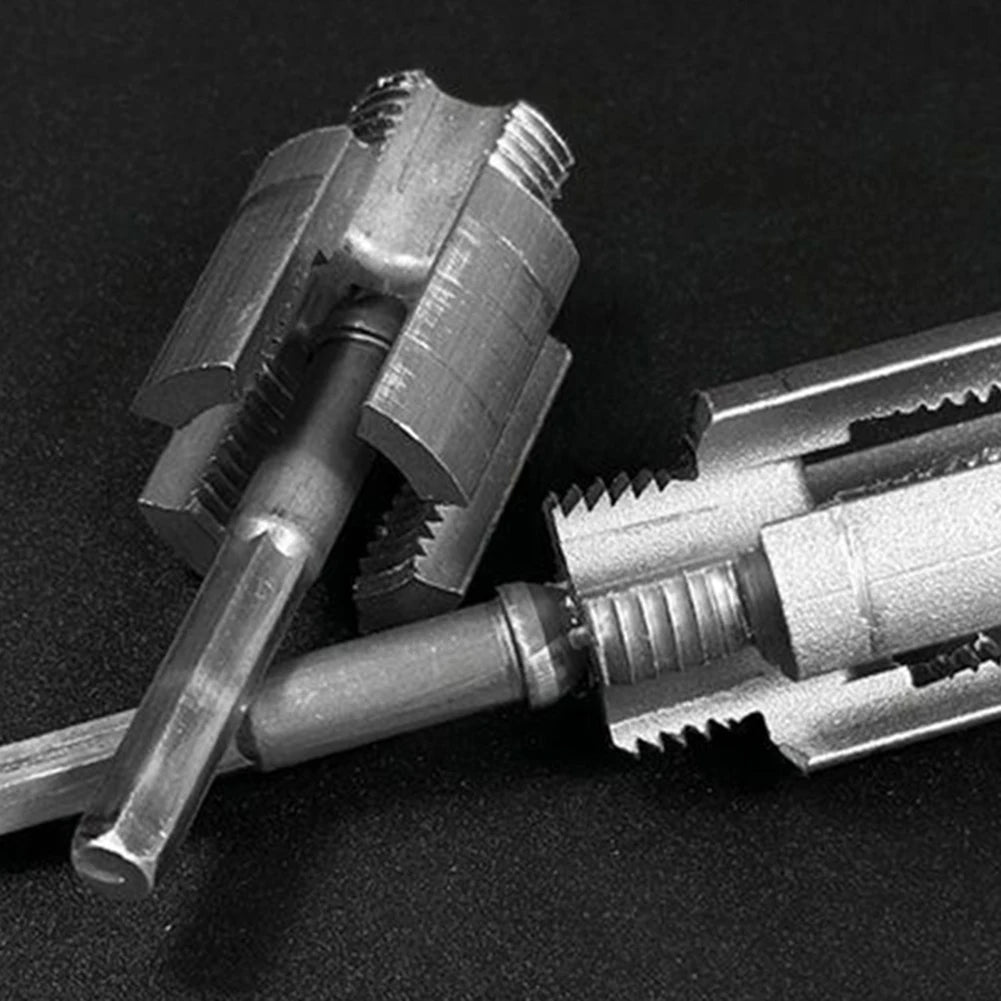 Integrated Internal & External Thread Pipe Threading Tool for 1/2" 3/4" PPR PVC Pipe Integrated Die Water Pipe Opener Threading