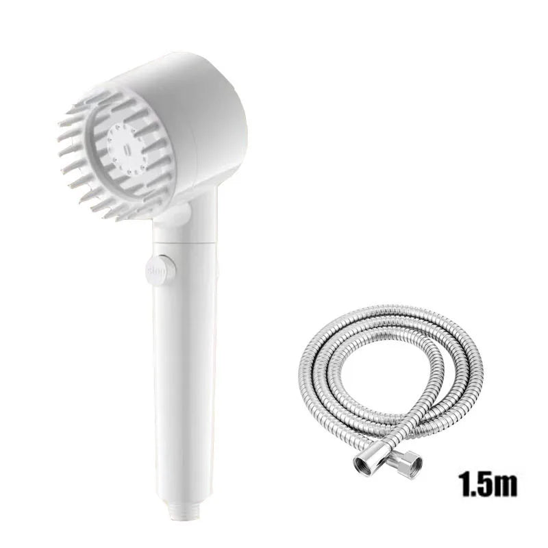 Three Speed Adjustment Bathroom Supplies Head Massage Portable Shower