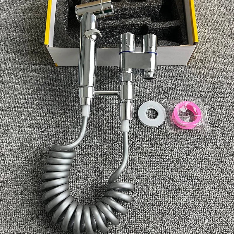 Toilet Cleaning Bidet Toilet Sprayer Set Cold Water
