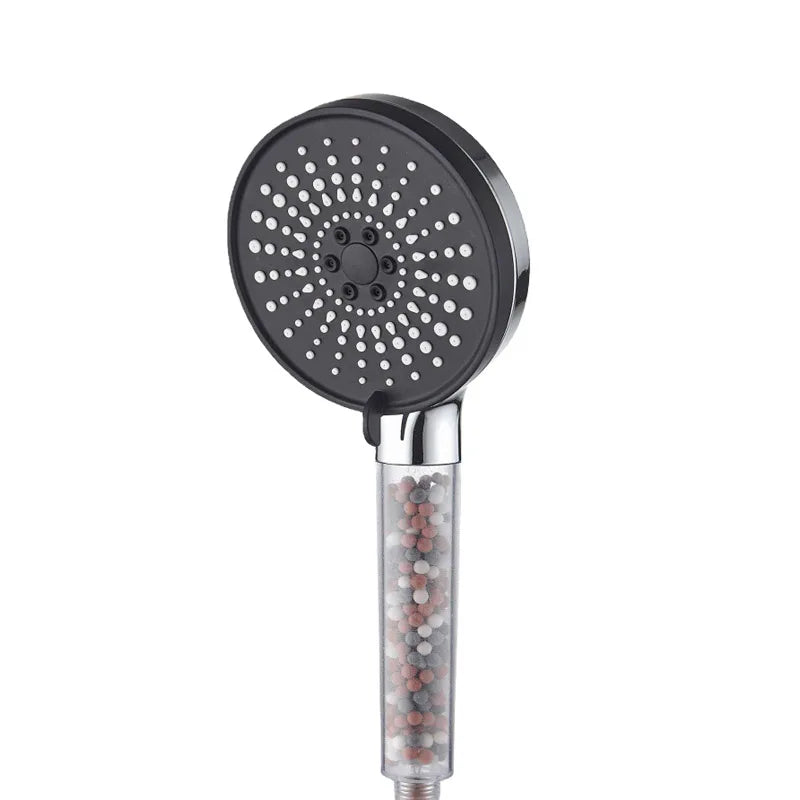 Bathroom Handheld 5-speed Adjustment Filter Booster Shower Head