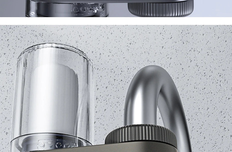 Faucet Tap Water Purifier Physical Filtering for Home Kictchen 2 Filter Element Removable Washable Filter Water Purifier Aerator
