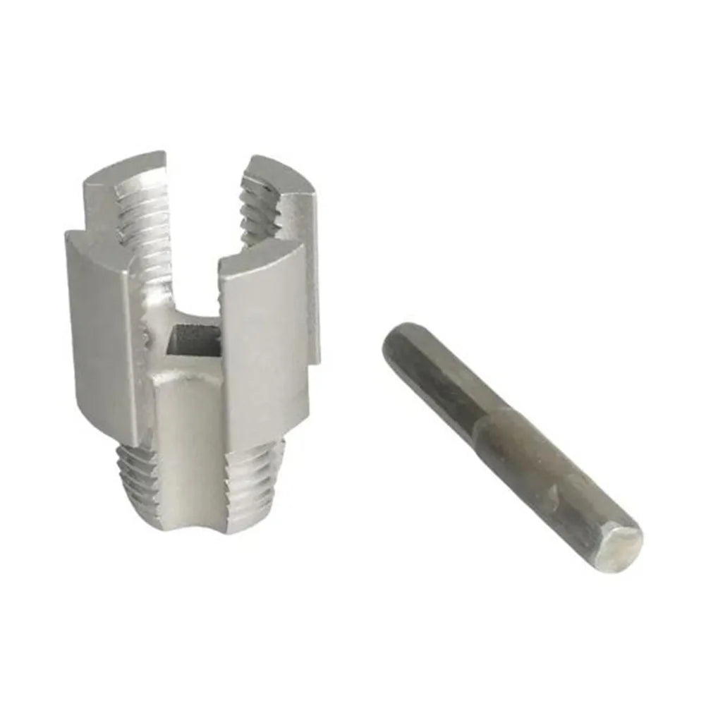 Integrated Internal & External Thread Pipe Threading Tool for 1/2" 3/4" PPR PVC Pipe Integrated Die Water Pipe Opener Threading