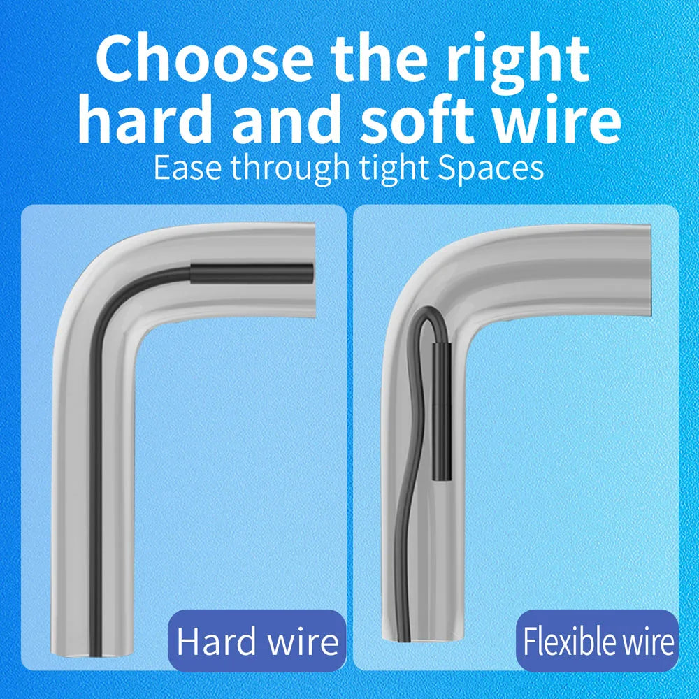 Industrial Endoscope Camera for iOS System HD 960P Waterproof Inspection Sewer Borescope Camera