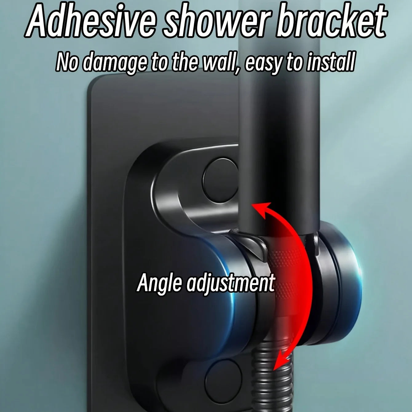3pc Luxurious Pressurized Handheld Shower Head - 5 Modes Adjustable Water Output, Thermostatic Control, Polished Finish