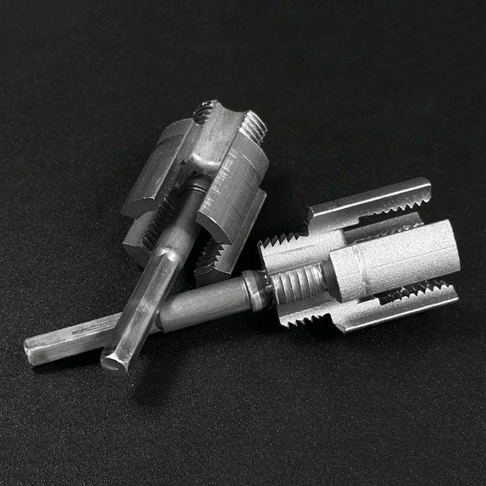 Integrated Internal & External Thread Pipe Threading Tool for 1/2" 3/4" PPR PVC Pipe Integrated Die Water Pipe Opener Threading