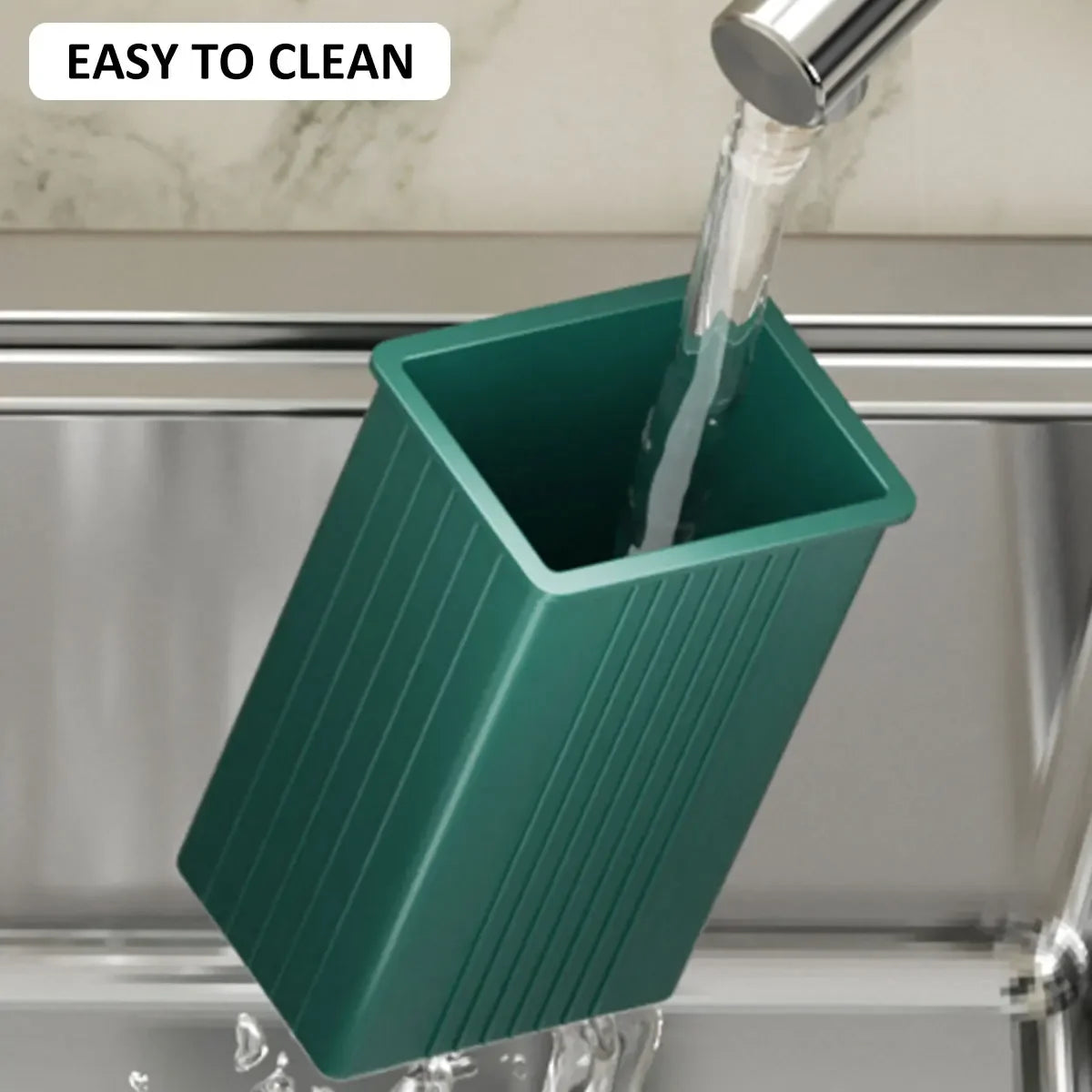 Kitchen Knife Holder Multi-Function Cutter and Cutlery Drainer Rack PP Space Saving Kitchen Utensil Organizer Rack