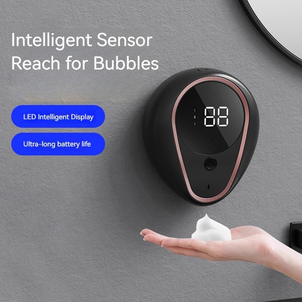 Automatic Wall Mount Foam Soap Dispenser , Hand Sanitizer Machine