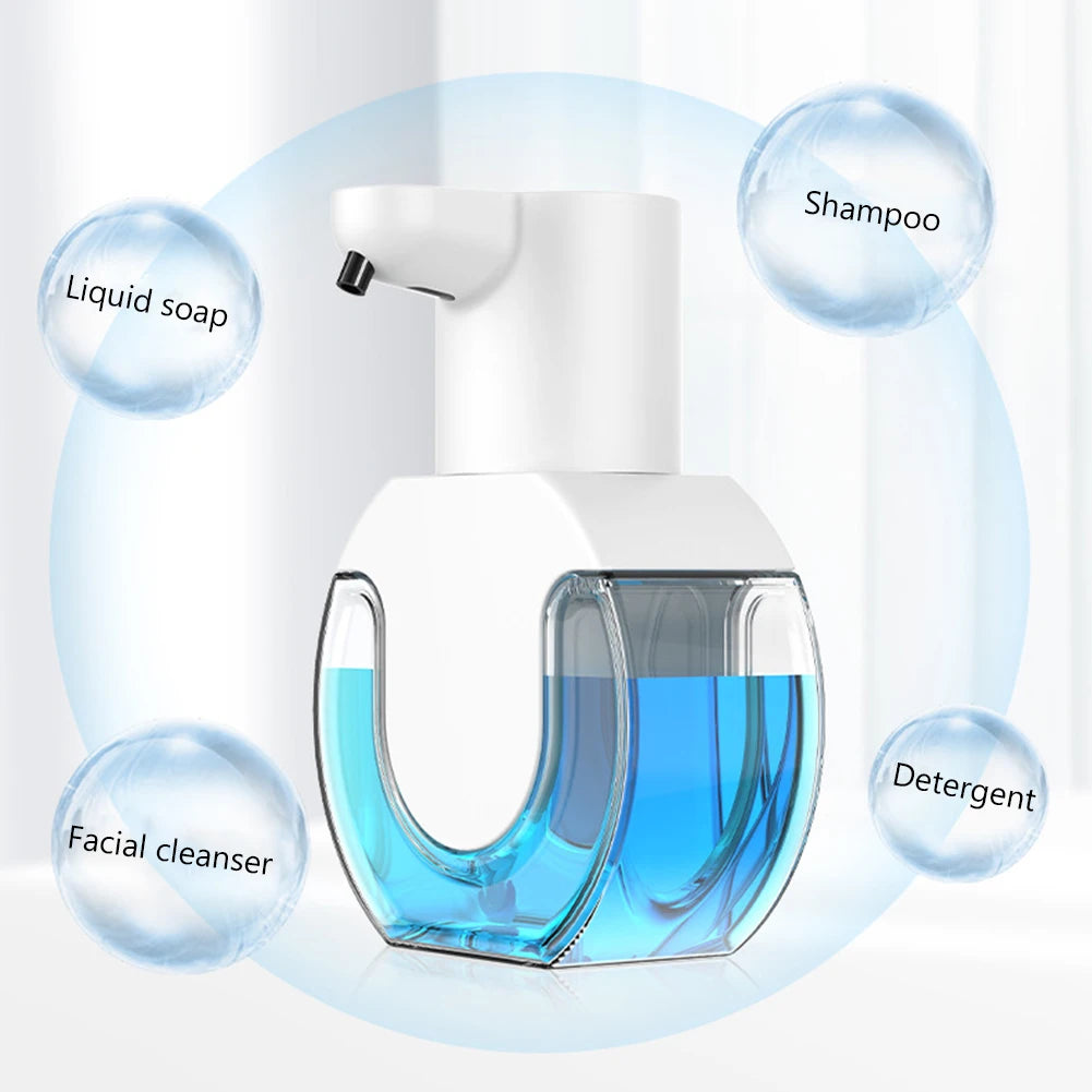 Smart Induction Soap Dispenser Wall Mountable Rechargable Eco-friendly