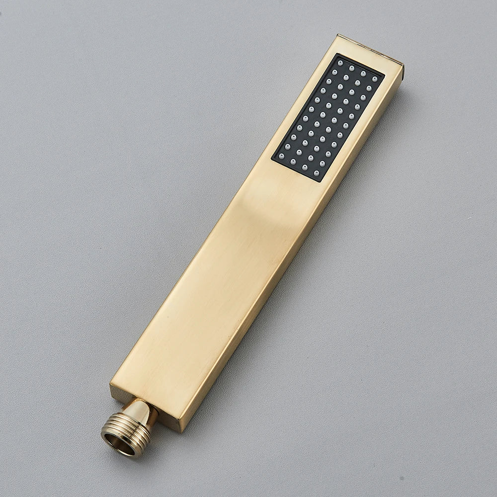 Hand shower  Brass Shower Head. Square Handheld Head Replace