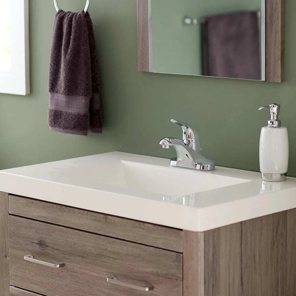 Bathroom Faucet Double-Hole Basin Hot And Cold Water Faucet