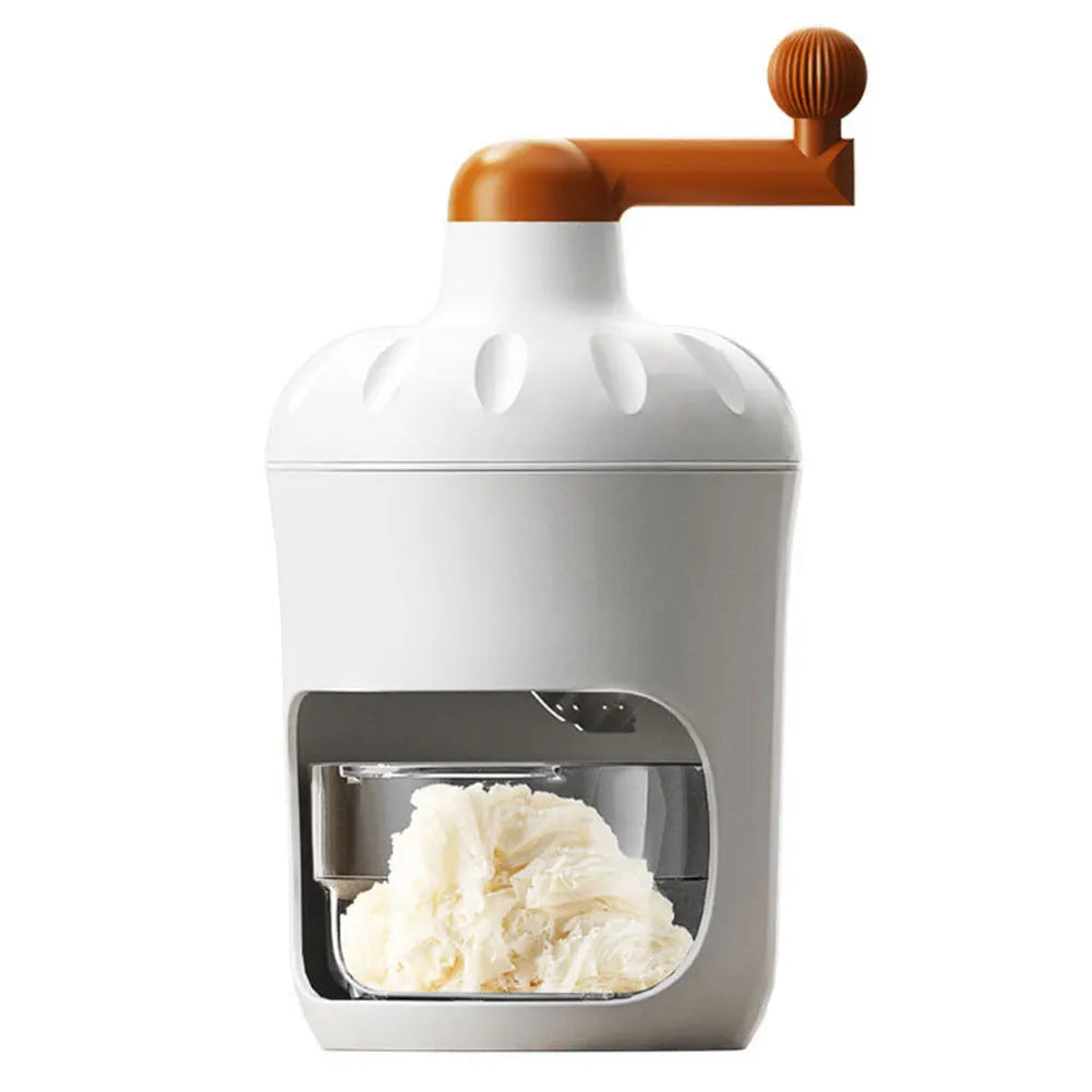 Manual Shaved Ice Machine Lightweight Mini Rotary Ice Shaving Machine ,Crushed Ice Maker