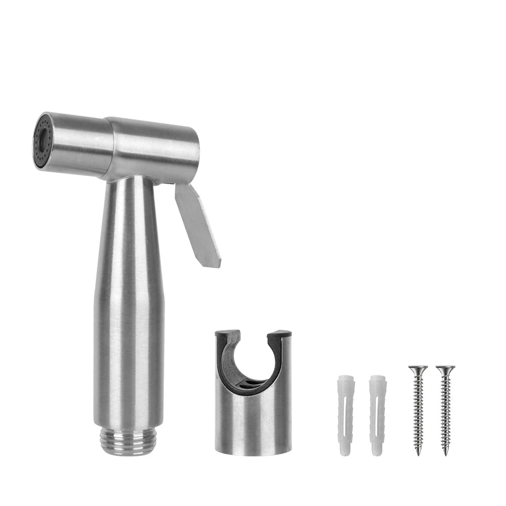 Bidet sprayer set For toilet ,hand sprayer self cleaning Hand Bidet faucet Stainless Steel